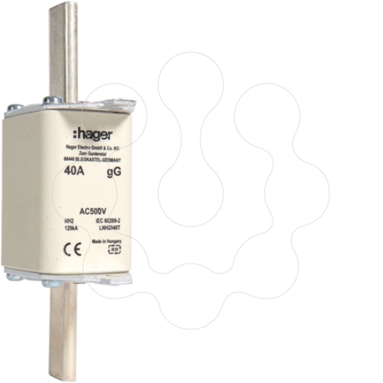 Imagem de Fusível de facas NH2C gG 40A 500V