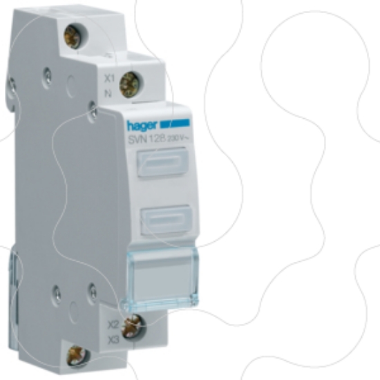 Imagem de Sinalizador duplo LED incolor 230V AC