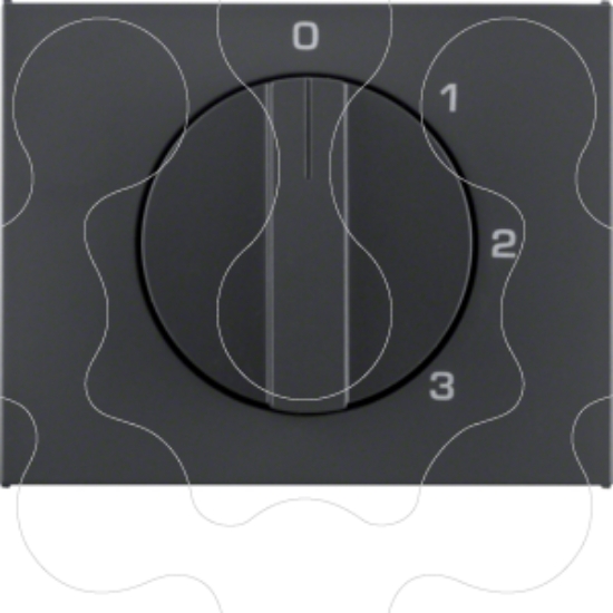 Imagem de K.1/K.5 - botão rotat. 0-1-2-3, antrc mt