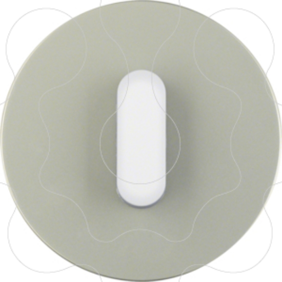 Imagem de R.classic - tecla rotativa, Inox/branco