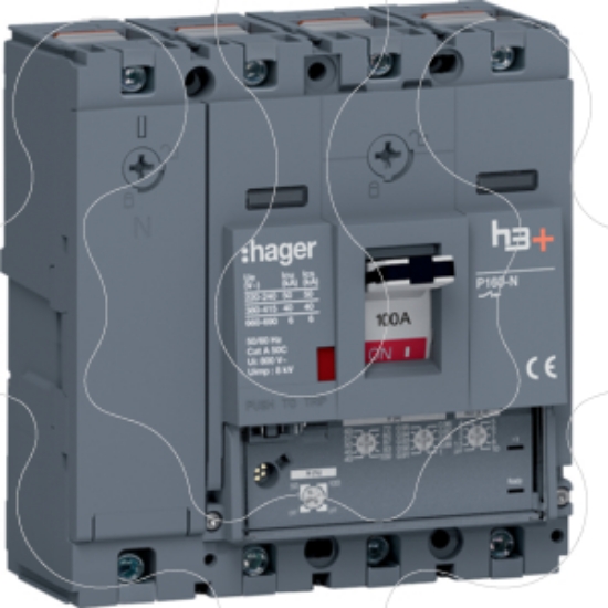 Imagem de Disjuntor P160 LSnI 4P-4D 100A 40kA