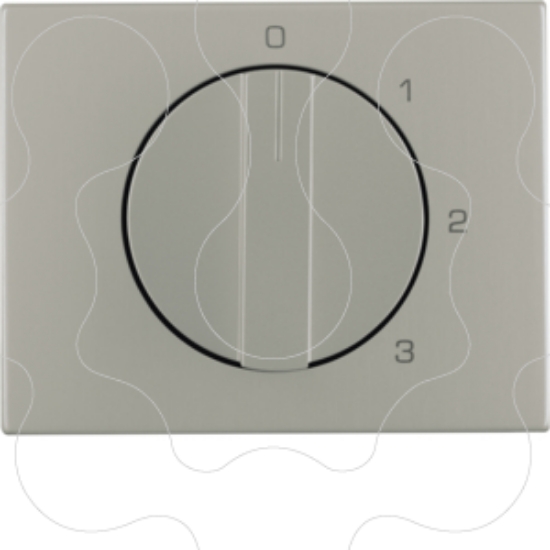 Imagem de K.1/K.5 - botão rotat. 0-1-2-3, inox