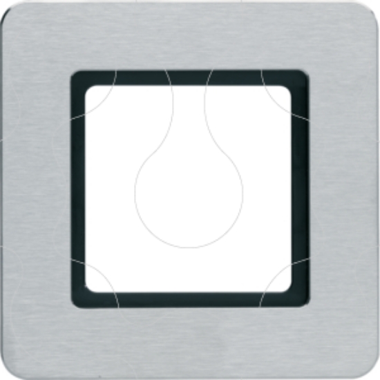 Imagem de Q.7 - quadro x1 p/ LED, Inox