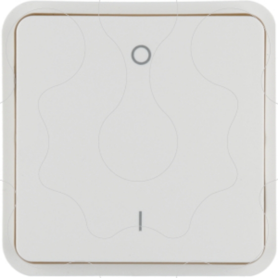 Imagem de Tecla 1x Cubyko KNX, 0 e 1, br