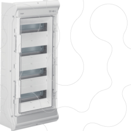 Imagem de vector estanque IP65 4 filas 48M