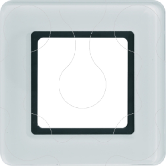 Imagem de Q.7 - quadro x1 p/ LED, Vidro branco