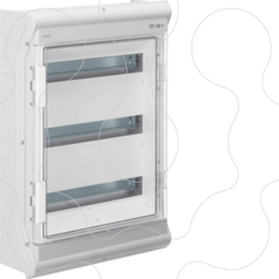 Imagem de vector estanque IP65 3 filas 54M