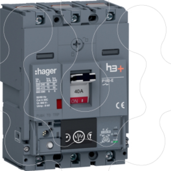 Imagem de Disjuntor P160 Energy 3P-3D 40A 70kA