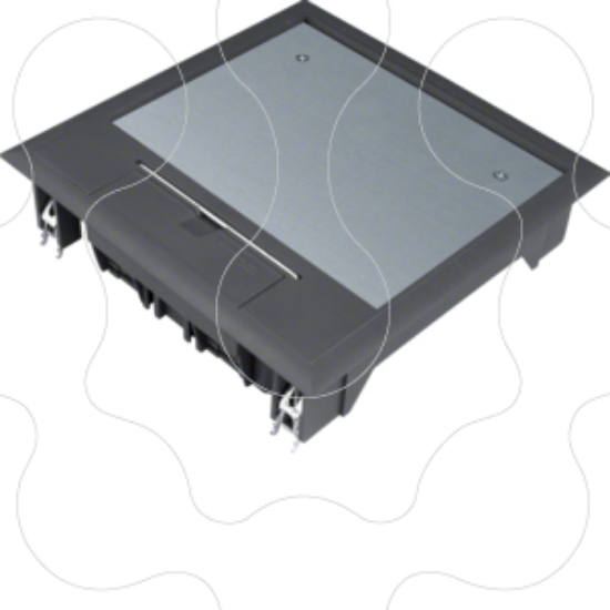 Imagem de Tampa encas. Quadr 200x200 12M Pret 5mm