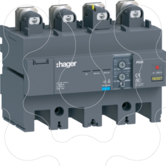 Imagem de Bloco dif. P630 4P 400A reg. 0,1-10A