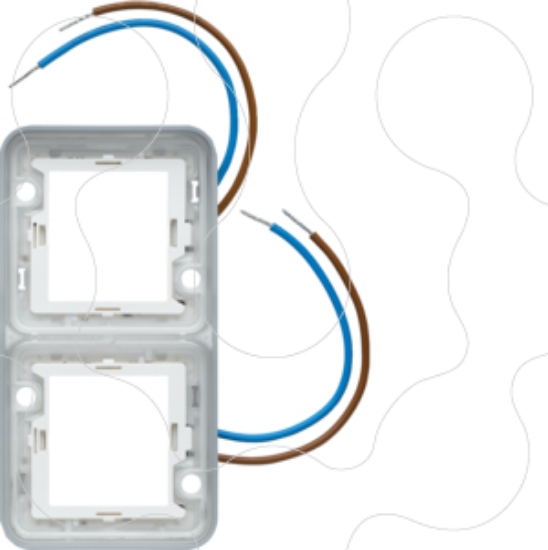 Imagem de cubyko - Aro luminoso duplo branco, 230V