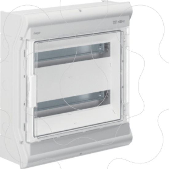 Imagem de vector estanque IP65 2 filas 36M