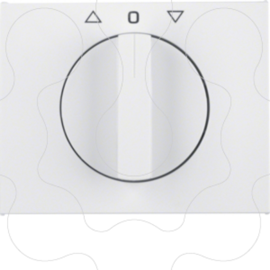 Imagem de K.1/K.5 - botão rotativ. estor., branco