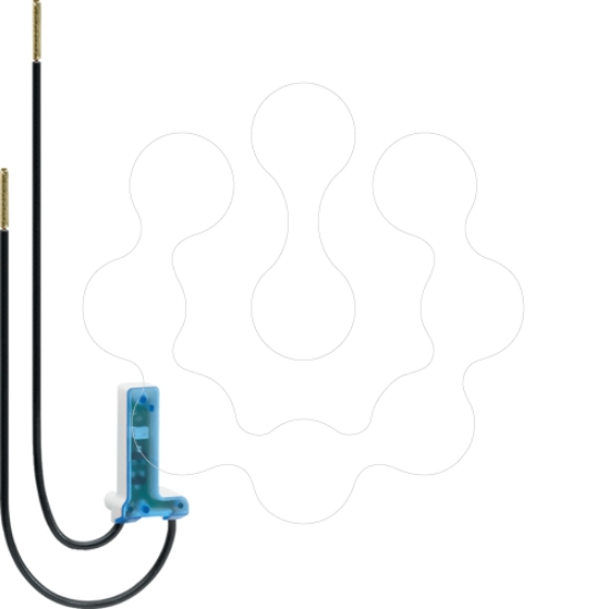 Imagem de cubyko - LED azul 12-28V, com fios
