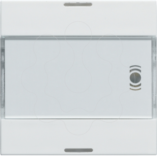 Imagem de BP systo KNX 1 teclas com LED e IV, br