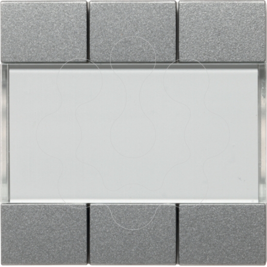 Imagem de BP systo KNX 3 teclas, alu
