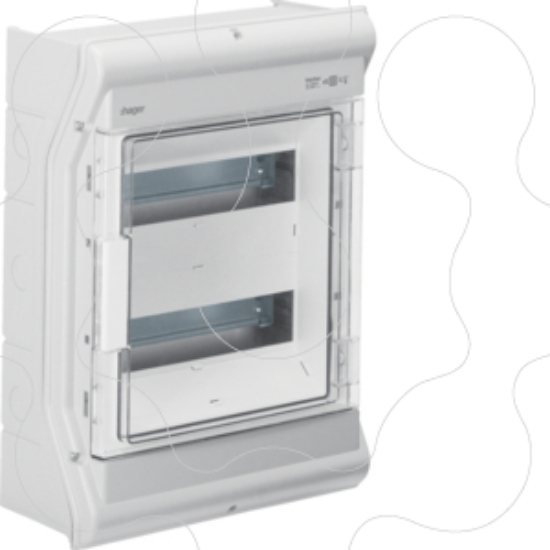 Imagem de vector estanque IP65 2 filas 24M