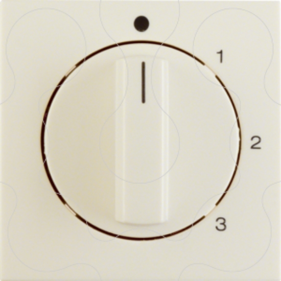 Imagem de S.1/B.x - botão rotativo 0-1-2-3, creme