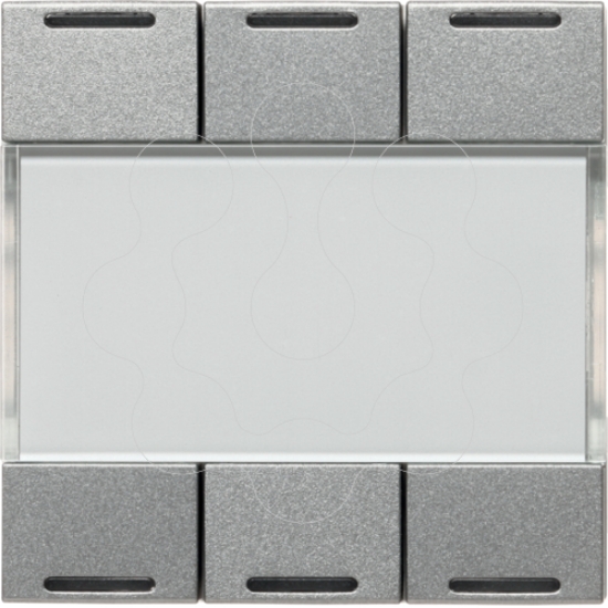 Imagem de BP systo KNX 3 teclas com LED, alu