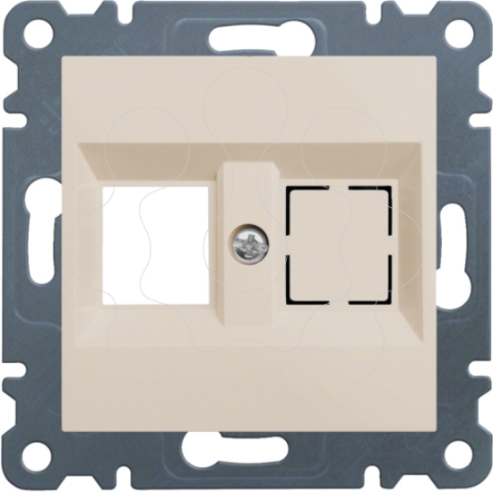 Imagem de lumina 2 Suporte duplo p/Keystone, creme