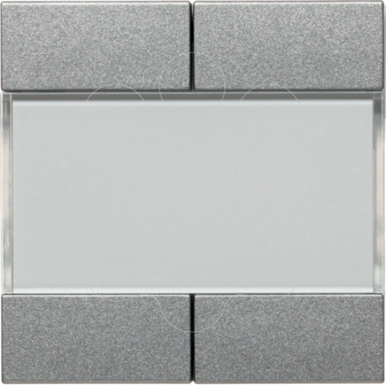 Imagem de BP systo KNX 2 teclas, alu
