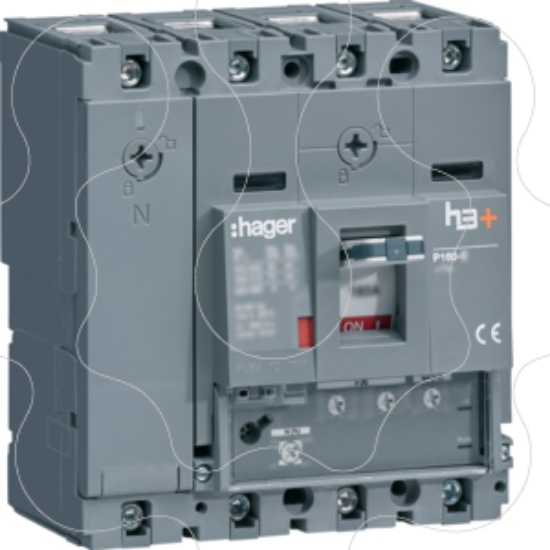 Imagem de Disjuntor P160 LSnI 4P-4D 100A 25kA