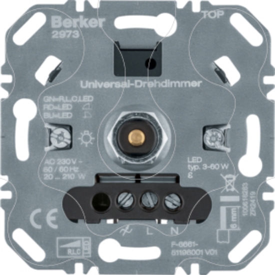 Imagem de Variador rotativo universal (R,L,C,LED)