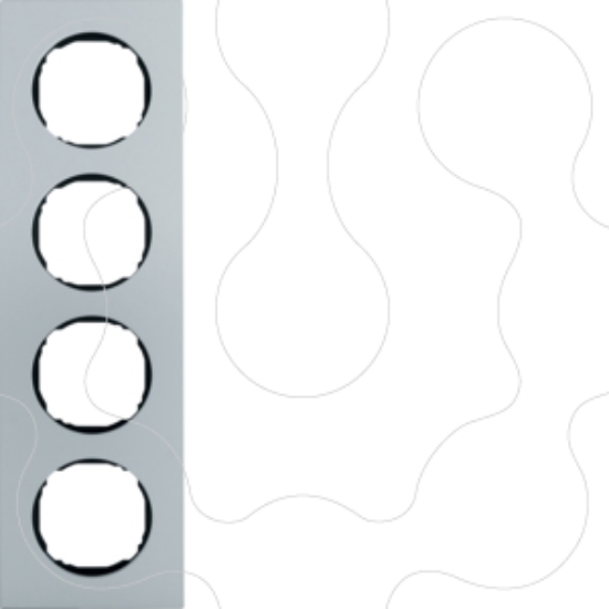 Imagem de R.8 - quadro x4, Alumínio