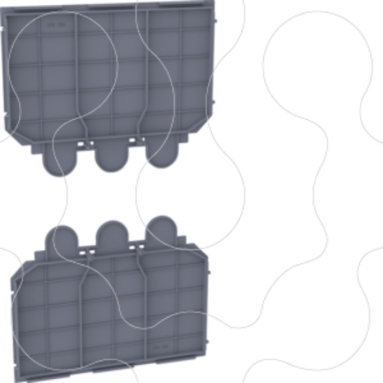 Imagem de Prot. isolante inclinada 3P x630/P630