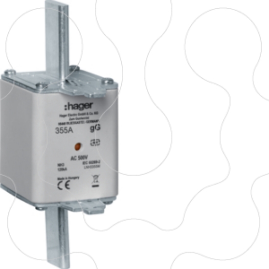Imagem de Fusível de facas NH3C gG 355A 500V
