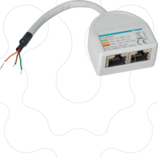 Imagem de Derivador modbus RJ45/2xRJ45
