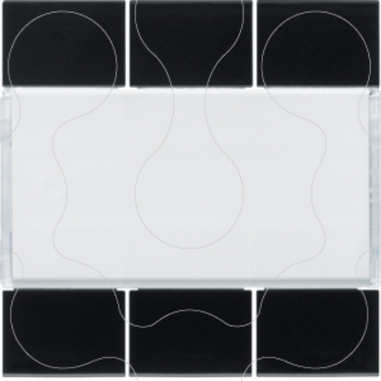 Imagem de Tecla x6 gallery KNX, night