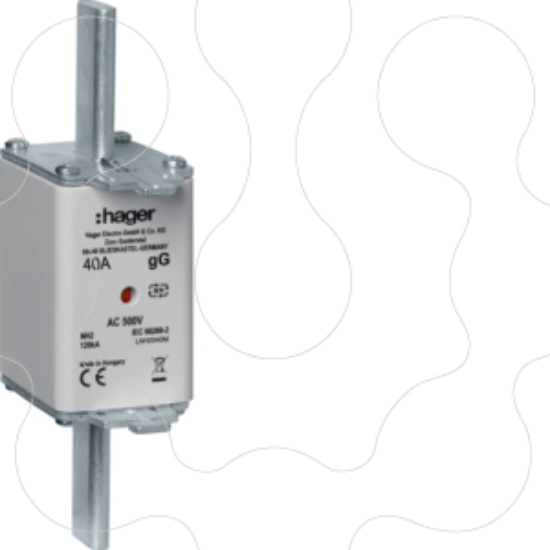 Imagem de Fusível de facas NH2C gG 40A 500V