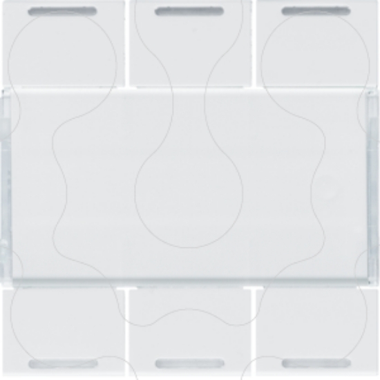 Imagem de Tecla x6 gallery KNX com LED, pure