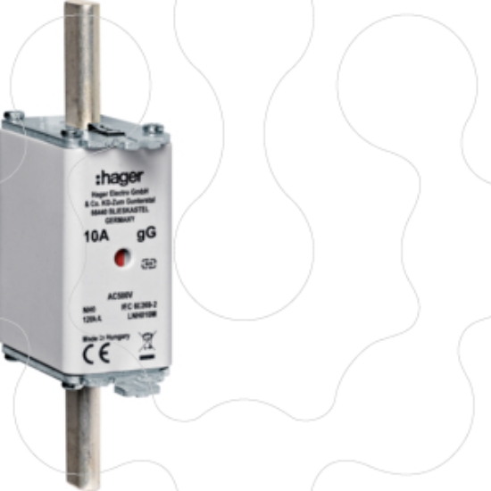 Imagem de Fusível de facas NH0 gG 125A 500V