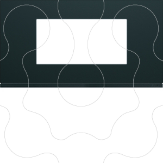 Imagem de gallery 4M Quadro horizontal, preto