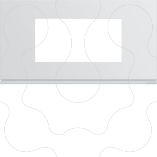 Imagem de gallery 4M Quadro horizontal, branco