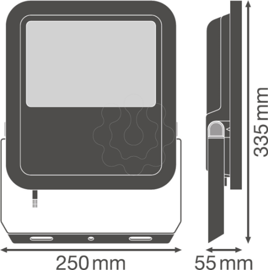 Imagem de FLOODLIGHT 80 W 6500 K SYM 100 BK