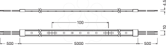 Imagem de LED STRIP PERFORMANCE-1500 PROTECTED -1500/827/5/IP66