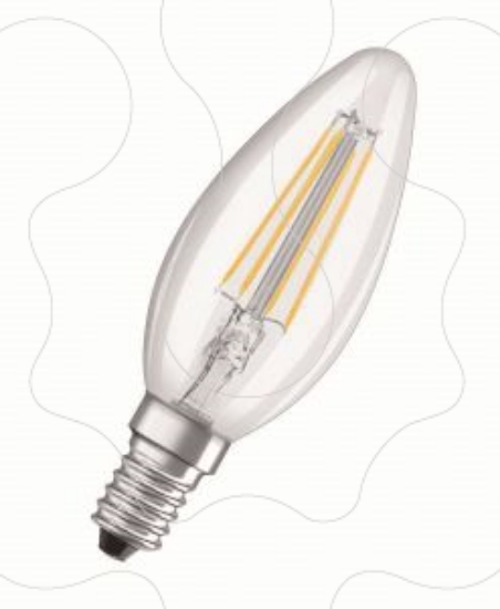 Imagem de LED STAR+ CL B Act&RelFIL 44 Non-dim   5W 827 E14