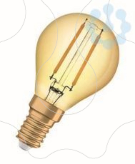Imagem de Vintage 1906 LED CL P  FIL GOLD 36 Non-dim   4,5W 825 E14
