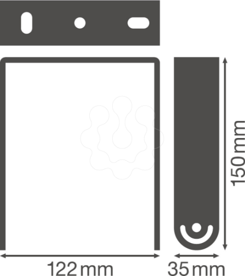 Imagem de HIGH BAY BRACKETS GEN 3 93 W - 155 W