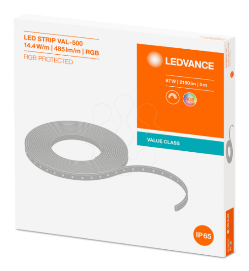 Imagem de LED STRIP VALUE-500 RGB PROTECTED -500/RGB/5/IP65