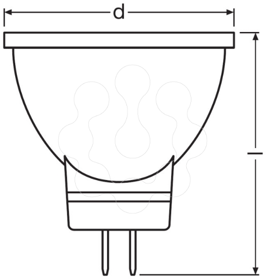 Imagem de PARATHOM DIM  MR11   35 dim 36° 4W 827 GU4