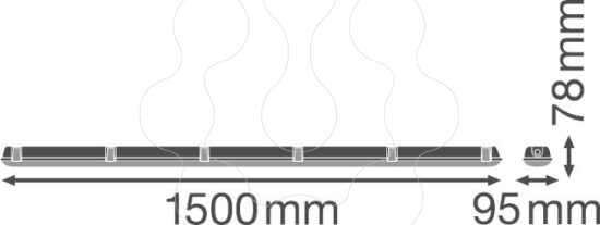 Imagem de DAMP PROOF DALI 1500 30W 4000K  IP65