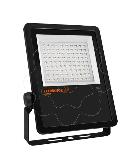 Imagem de Flood LED Asym 150W 4000K BK IP65