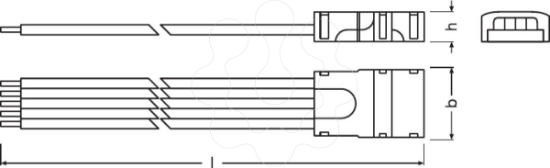 Imagem de RGBW LED Strip Connectors -CP/P5/500