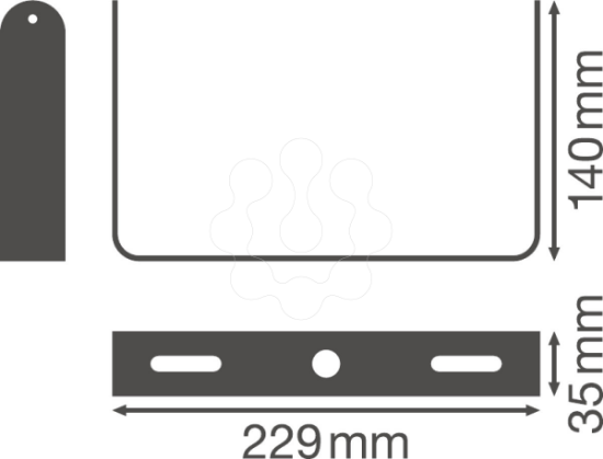Imagem de HIGH BAY VALUE BRACKET 200 W