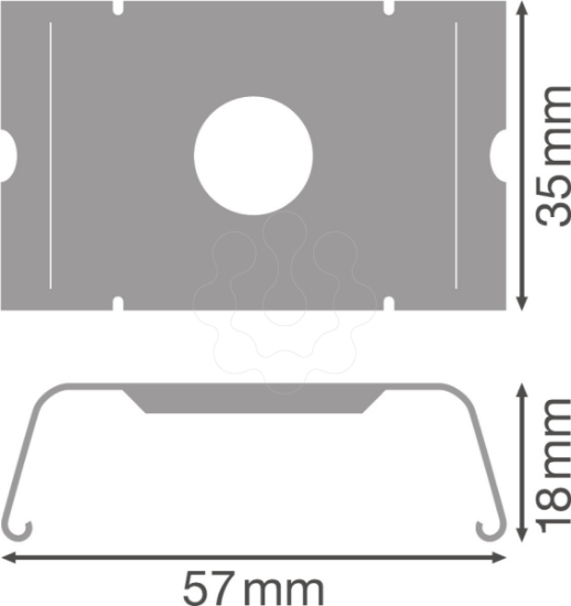 Imagem de TruSys® PERFORMANCE Surface Clip Surface Clip