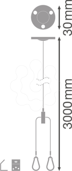 Imagem de PANEL 1200 SUSPENSION KIT